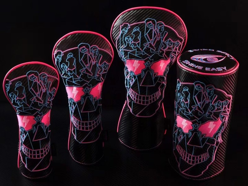 K4 Cyber Skull: The Birth of a Dark Aesthetic Golf Headcover ⛳️