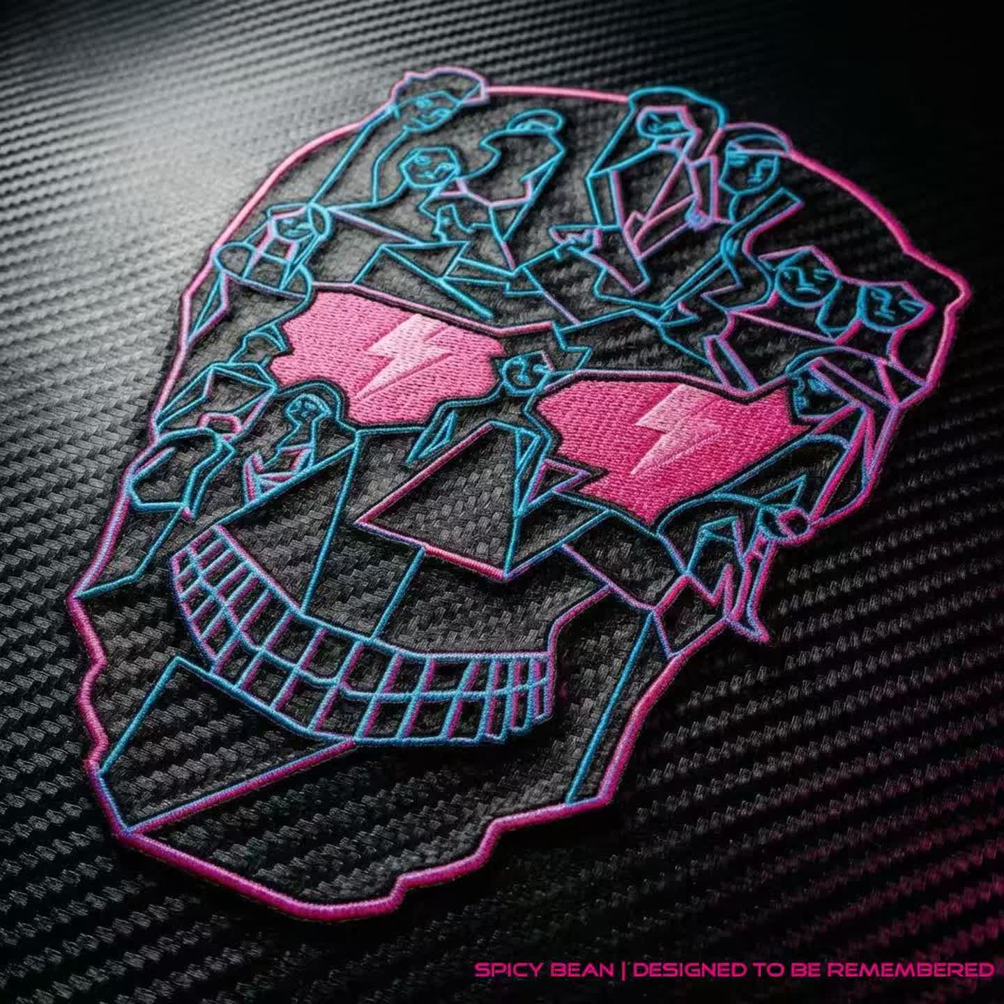 K4 Neon Noir finalized product line art