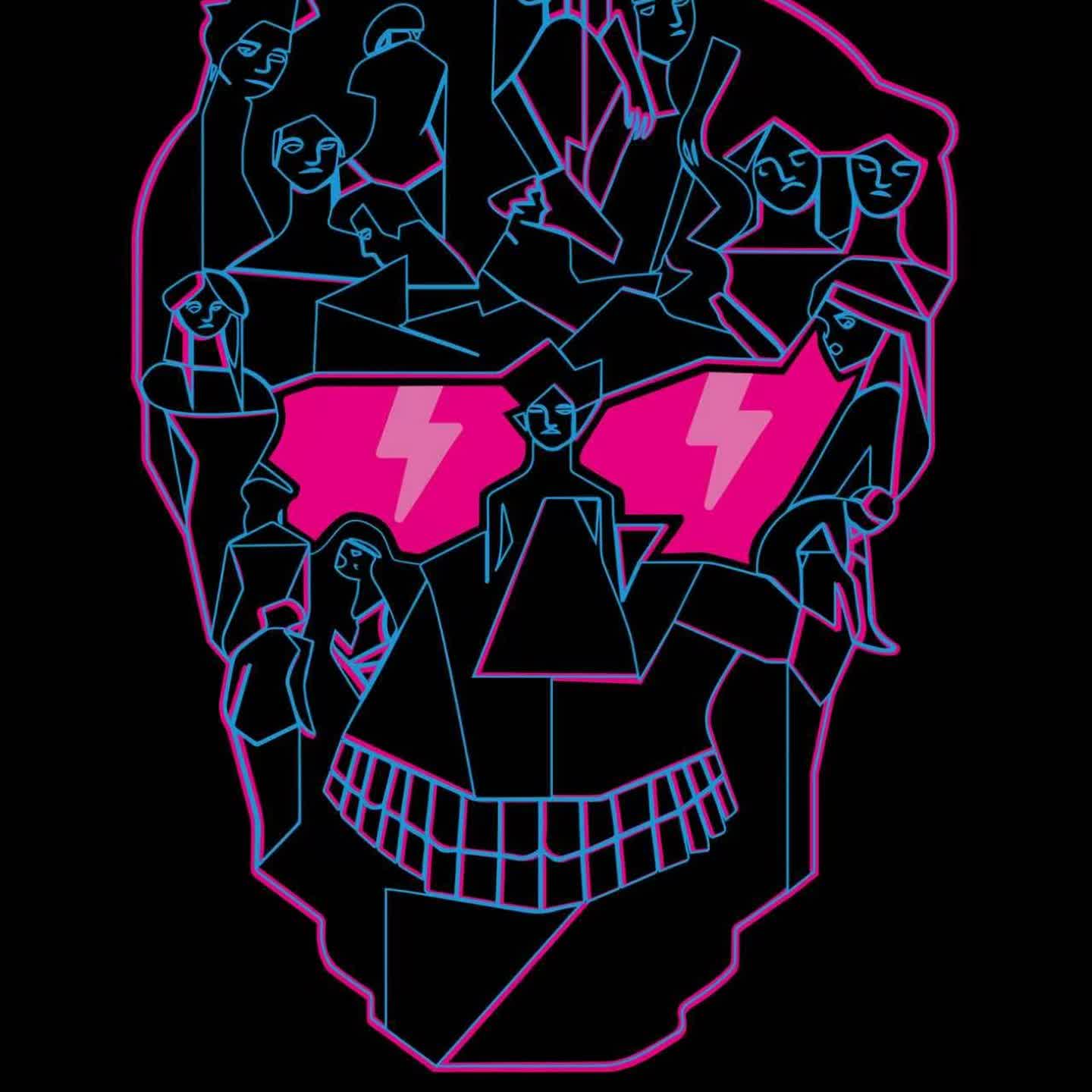 K4 Neon Noir initial design sketch on paper